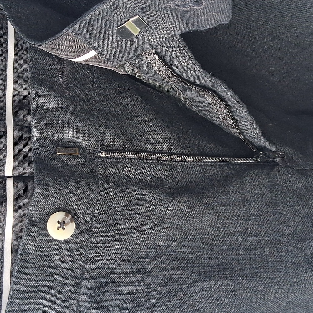 Quince 100% Linen Black Dress Pants 30×34 - Picture 7 of 14
